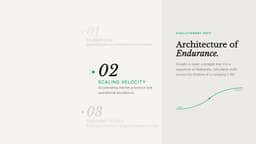Brand heritage metrics - legacy narrative with classical proportions - Brand Sequoia Heritage style template