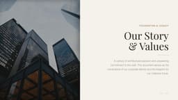 Employee handbook cover - classic corporate with office imagery - Employee Handbook Classic style template